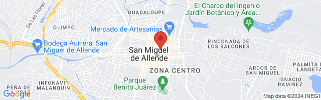 Property 3204 Map in San Miguel de Allende