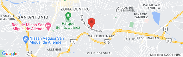 Property 3218 Map in San Miguel de Allende
