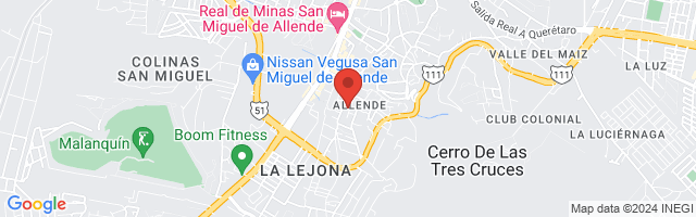 Property 3223 Map in San Miguel de Allende