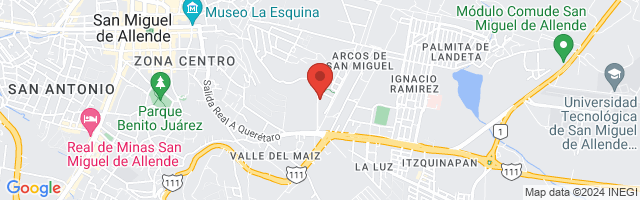 Property 3245 Map in San Miguel de Allende