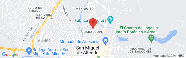 Property 3250 Map in San Miguel de Allende
