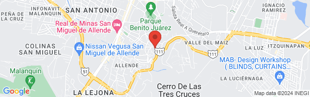 Property 3259 Map in San Miguel de Allende
