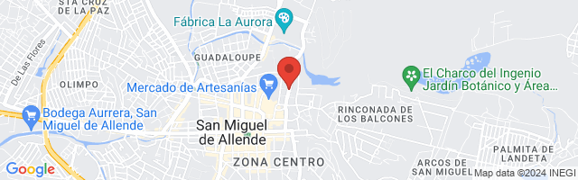 Property 3260 Map in San Miguel de Allende