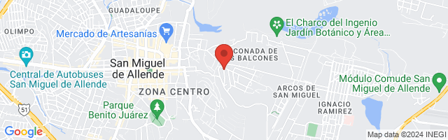 Property 3261 Map in San Miguel de Allende