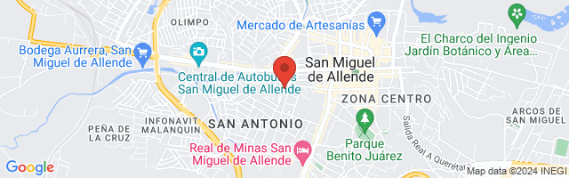 Property 3266 Map in San Miguel de Allende