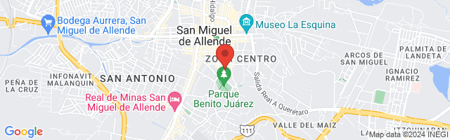 Property 3269 Map in San Miguel de Allende