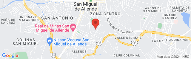 Property 3270 Map in San Miguel de Allende