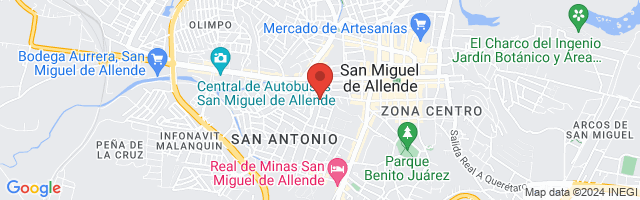 Property 3278 Map in San Miguel de Allende