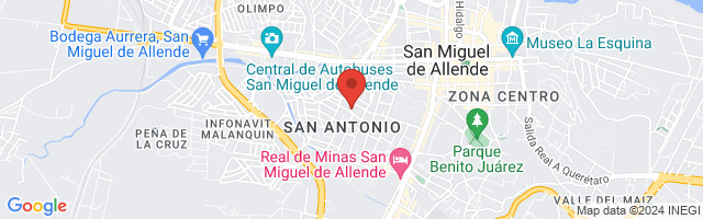 Property 3288 Map in San Miguel de Allende