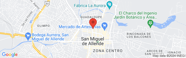 Property 3297 Map in San Miguel de Allende