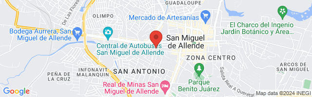 Property 3300 Map in San Miguel de Allende