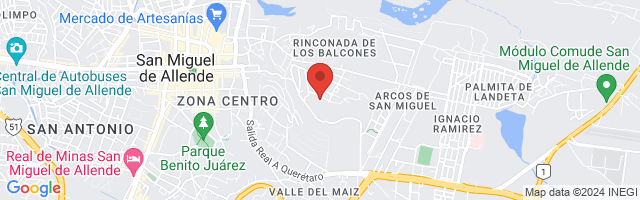 Property 3303 Map in San Miguel de Allende
