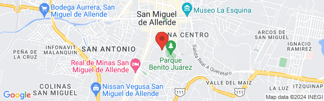 Property 3304 Map in San Miguel de Allende