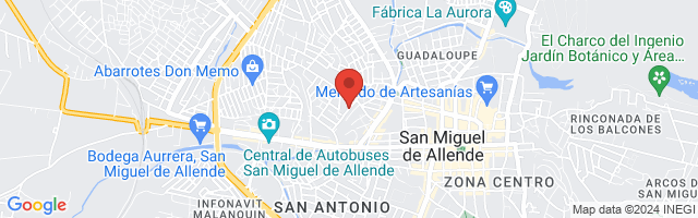 Property 3314 Map in San Miguel de Allende