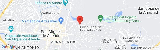 Property 3316 Map in San Miguel de Allende