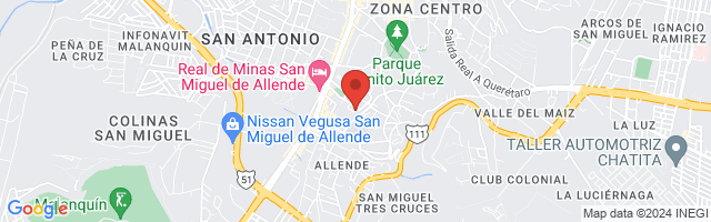 Property 3317 Map in San Miguel de Allende