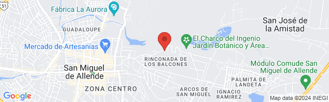 Property 3319 Map in San Miguel de Allende