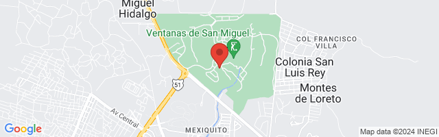 Property 3324 Map in San Miguel de Allende