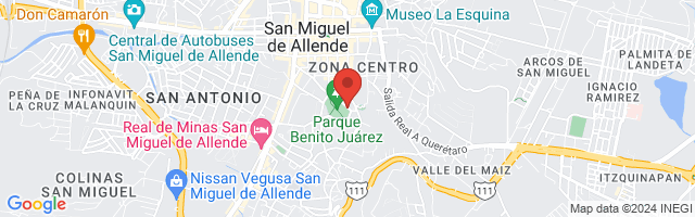 Property 3337 Map in San Miguel de Allende