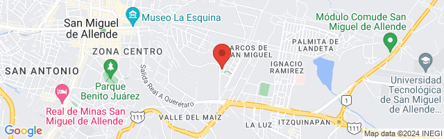 Property 3340 Map in San Miguel de Allende