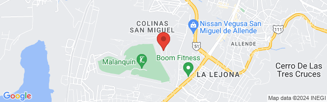 Property 3348 Map in San Miguel de Allende