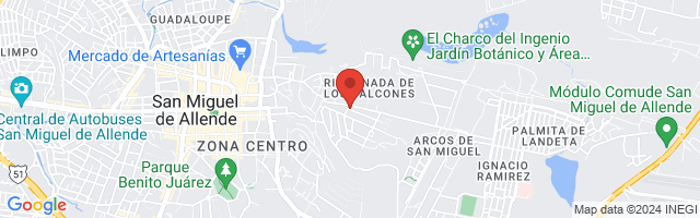 Property 3353 Map in San Miguel de Allende