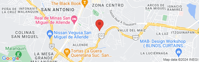 Property 3364 Map in San Miguel de Allende