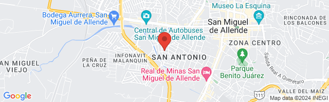 Property 3370 Map in San Miguel de Allende
