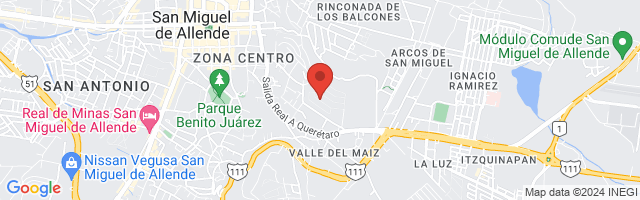 Property 3386 Map in San Miguel de Allende