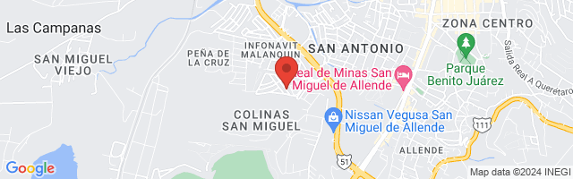 Property 3392 Map in San Miguel de Allende