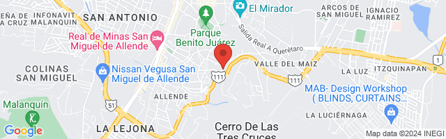 Property 3396 Map in San Miguel de Allende