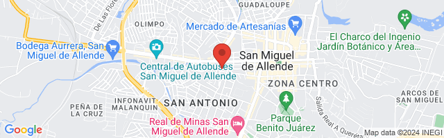 Property 3409 Map in San Miguel de Allende