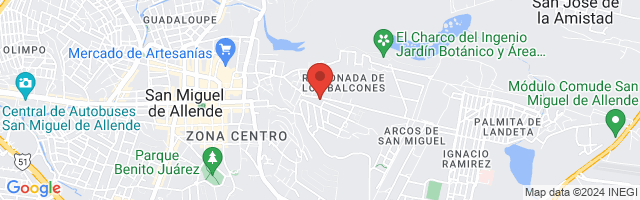 Property 3410 Map in San Miguel de Allende