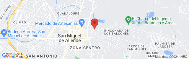 Property 3412 Map in San Miguel de Allende