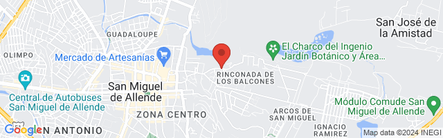 Property 3413 Map in San Miguel de Allende