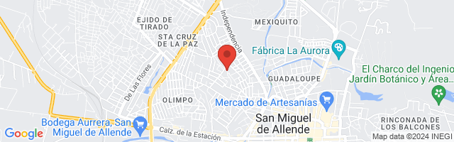 Property 3415 Map in San Miguel de Allende