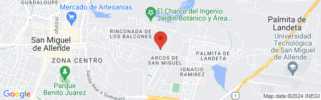 Property 3416 Map in San Miguel de Allende