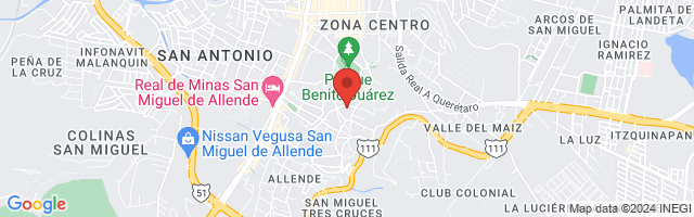 Property 3420 Map in San Miguel de Allende
