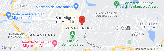 Property 3422 Map in San Miguel de Allende