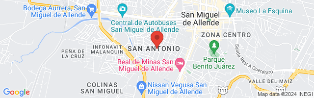 Property 3424 Map in San Miguel de Allende