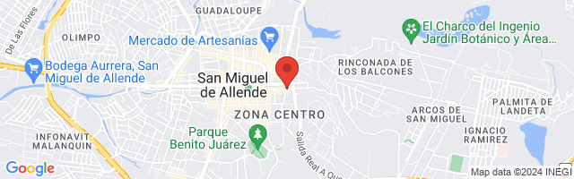 Property 3435 Map in San Miguel de Allende