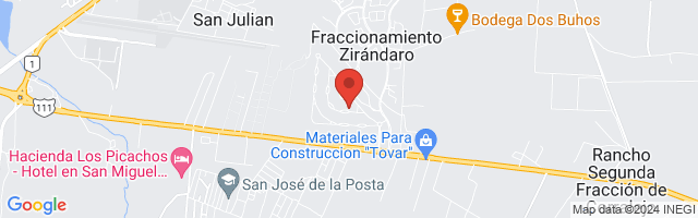 Property 3436 Map in San Miguel de Allende