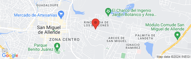 Property 3458 Map in San Miguel de Allende