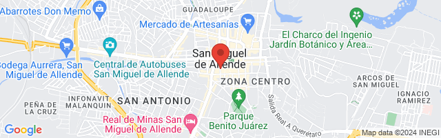 Property 3459 Map in San Miguel de Allende