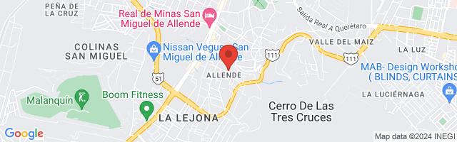 Property 3466 Map in San Miguel de Allende
