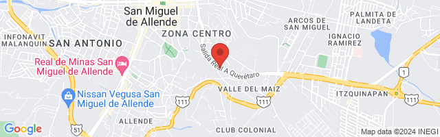 Property 3470 Map in San Miguel de Allende