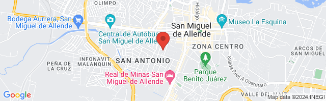 Property 3478 Map in San Miguel de Allende