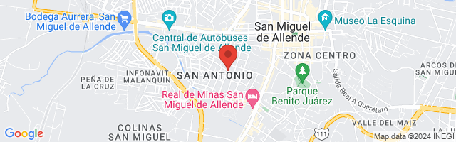 Property 3482 Map in San Miguel de Allende