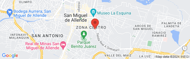 Property 3484 Map in San Miguel de Allende