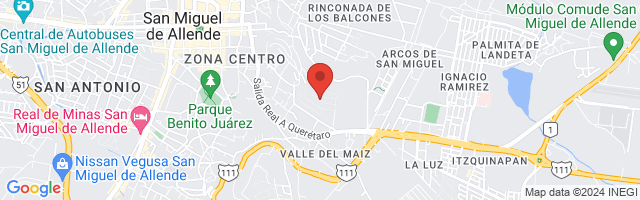 Property 3490 Map in San Miguel de Allende